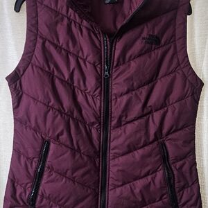 The North Face Women's Maroon Quilted Vest